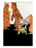 Baby Bear's Chair Is Broken Posters by Julia Letheld Hahn