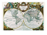 Mappe Monde Nouvelle Photo by George Louis Le Rouge