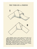 Try This on a Friend - 5 Equal Sides Pósters
