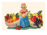 Mother Goose & Fruits Posters