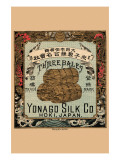 Three Bales, Yonago Silk Co., Hoki, Japan Posters