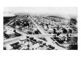 Glendive, Montana - Aerial of Residence District Prints