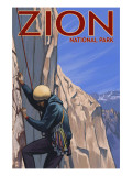 Zion National Park, UT - Climber Posters