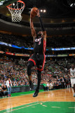 Miami Heat v Boston Celtics - Game Four, Boston, MA - MAY 9: Dwyane Wade Fotografisk trykk av Brian Babineau