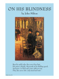 On His Blindness Affiches