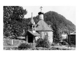 Juneau, Alaska - Russian Church Exterior Poster