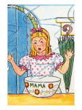 Goldilocks Tries Mama Bear's Porridge Posters par Julia Letheld Hahn