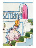Goldilocks Enters the Bears Cottage Affiche par Julia Letheld Hahn