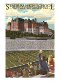 Tacoma, Washington - Stadium High School Affiche