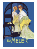 In the Mirror Poster von Leopoldo Metlicovitz