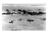 Kotzebue, Alaska - View of a Snowy Airstrip Kunstdruck