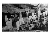 Mesa Verda Nat'l Park, Colorado - View of Cliff Palace Ruins Art