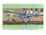 Washington DC - Smithsonian Institution; Spirit of St. Louis Plane Posters