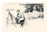 Wasting Time Pósters por Charles Dana Gibson
