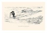 Not a Sea Serpent Poster par Charles Dana Gibson
