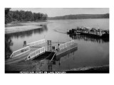 Norfork Lake, Arkansas - View of Henderson Ferry on Lake Prints