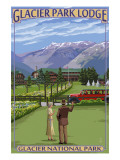Glacier Park Lodge - Glacier National Park, Montana Prints