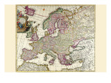 Europe Posters by Carl Allard