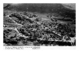Olean, New York - Seneca Heights Aerial from Mt Hermance Print