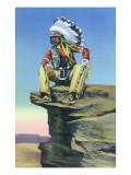A Native American Scout Art