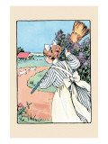 Maid With the Broom Posters by Julia Dyar Hardy
