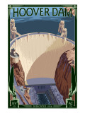 Hoover Dam Aerial Prints