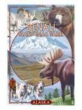 Denali National Park, Alaska - Park Views Posters