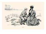 Derritiéndose Láminas por Charles Dana Gibson
