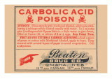 Carbolic Acid Affiches