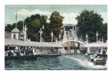 West Haven, Connecticut - Savin Rock; View of White City, Shooting the Chutes Prints