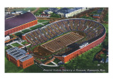 Minneapolis, Minnesota - University of Minnesota; Memorial Stadium Aerial Posters