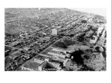 Anchorage, Alaska - Aerial View of City Posters