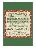 Samson's Hydrogen Peroxide Posters