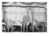 Roosevelt Speaks at Nation Negro Business League Affiches
