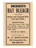 Hat Bleach Poster