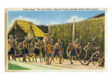 Roanoke Island, North Carolina - The Lost Colony Replication, Indian Scenes Prints