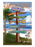 Hilton Head, South Carolina - Destination Signs Prints