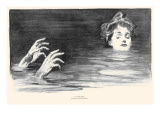 In the Swim Affiche par Charles Dana Gibson