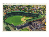Pittsburgh, Pennsylvania - Forbes Field, Schenley Park View Posters