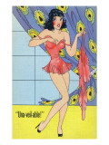 Pin-Up Girls - Una-veil-able; Woman in Nighty Prints