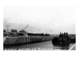 Guttenberg, Iowa - Mississippi Lock and Dam Art