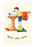Brush Your Teeth Posters