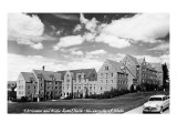 Moscow, Idaho - University of Idaho; Chrisman and Willis Sweet Halls Print