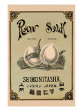 Raw Silk Shimonitasha, Joshiu, Japan Affiches