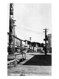Wrangell, Alaska - Front Street, Totem Pole Posters