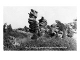 Colorado Springs, Colorado - Punch and Judy Rock Formations, Garden of the Gods Prints