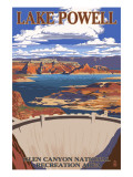 Lake Powell Dam View Posters