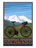 Steamboat Springs, CO - Mountain Bike Art