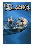 Alaska - Sea Otter Plakater Alaska - Sea Otter Plakater