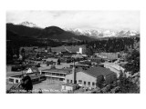 Estes Park, Colorado - Snowy Mountains from Town Photo